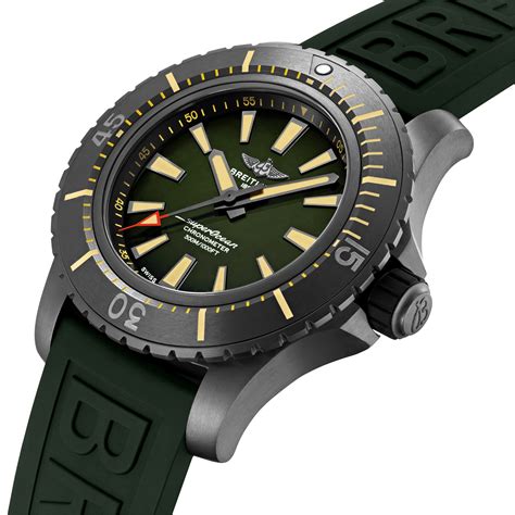 bracelet caoutchouc breitling superocean|breitling super ocean automatic 48.